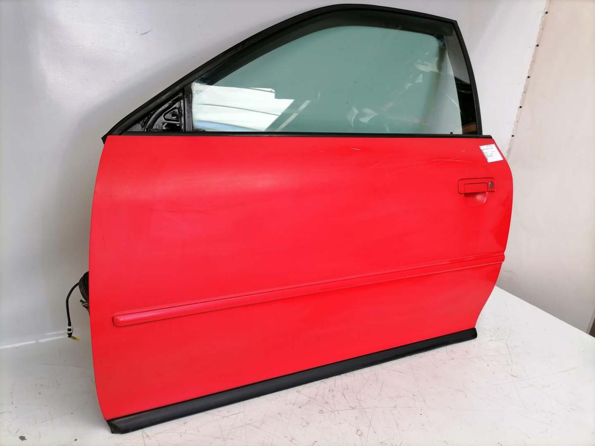 Audi A3 8L original Tür vorn links LY3H Laserrot 3-Türer Bj.1997 Audi A3 8L original Tür vorn links LY3H Laserrot 3-Türer Bj.1997